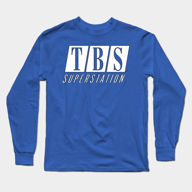 TBS Logo (90s) Long Sleeve T-Shirt by MovieFunTime